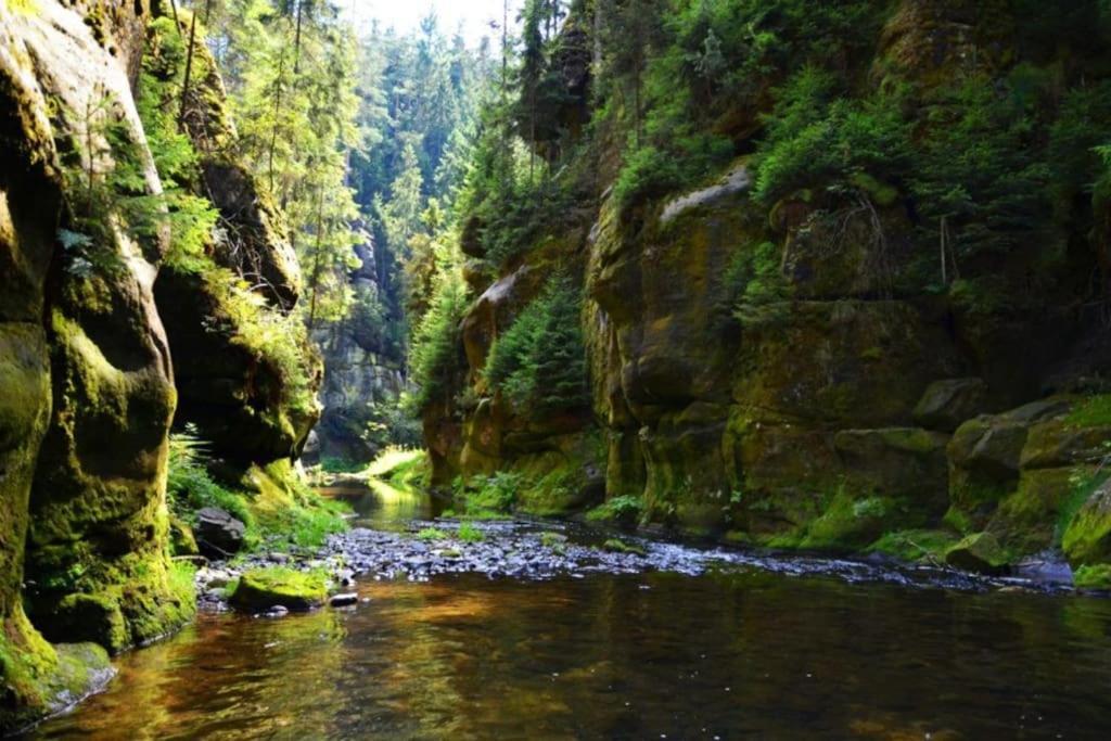Brana Do Ceskeho Svycarska - Raj Cyklostezek Stare Krecany Exterior foto